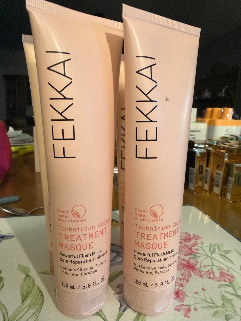 Fekkai Technician Color Treatment Masque — Pink Hair Mask. Selling individually!